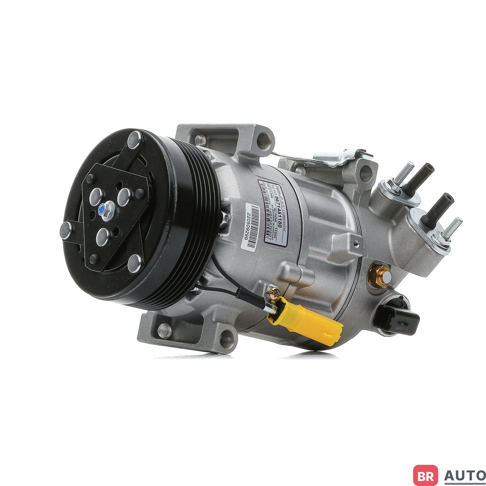 Compresseur de clim Peugeot 407 2.0 HDi — Réf 9651910980